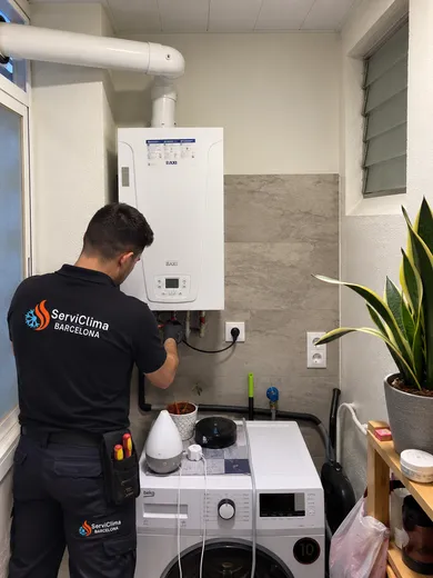 Instalación de caldera